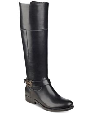 Tommy Hilfiger Shahar Wide-calf Riding Boots Women's Shoes