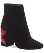 Jessica Simpson Wazlin Block-heel Booties Women's Shoes