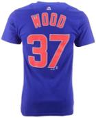 Majestic Men's Short-sleeve Travis Wood Chicago Cubs Player T-shirt