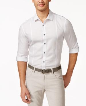 Inc International Concepts Gallagher Solid Long-sleeve Shirt, Only At Macy's