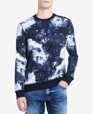Calvin Klein Jeans Men's Palm-print Sweatshirt