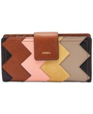 Fossil Logan Patchwork Bifold Wallet