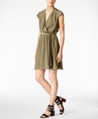 Maison Jules Belted Fit & Flare Dress, Created For Macy's