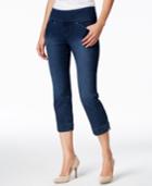 Jag Marion Pull-on Skinny Dark Wash Cropped Jeans