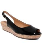 Clarks Artisan Orlena Currant Platform Wedge Sandals Women's Shoes