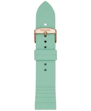 Fossil Men's Q Green Silicone Watch Strap S221351