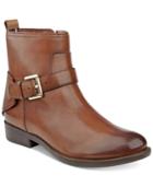Tommy Hilfiger Safire Buckle Ankle Booties Women's Shoes