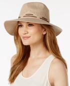 Inc International Concepts Faux-suede Stitch Fedora, Created For Macy's