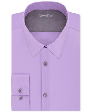 Calvin X Klein Men's Extra Slim-fit Stretch Dress Shirt