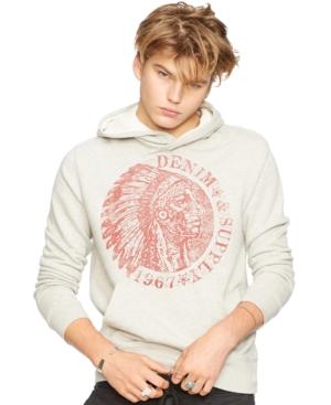 Denim & Supply Ralph Lauren Cotton Terry Graphic Hoodie