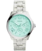 Fossil Women's Cecile Horn Acetate Bracelet Watch 40mm Am4644