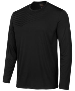 Greg Norman For Tasso Elba Men's Long-sleeve Striped T-shirt, Created For Macy's