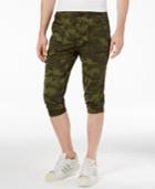 American Rag Men's Classic-fit Stretch Camouflage-print Cropped Joggers, Only At Macy's