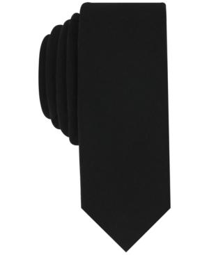 Penguin Men's Verdant Solid Skinny Tie