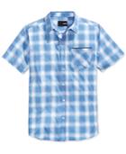 Hurley Men's Dakota Dri-fit Woven Plaid Short-sleeve Shirt