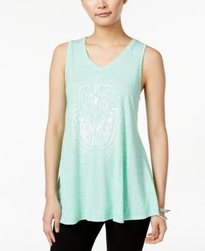 Style & Co. Graphic-print Sleeveless Top, Only At Macy's