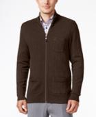 Tasso Elba Men's Soft Touch Sweater Jacket, Only At Macy's