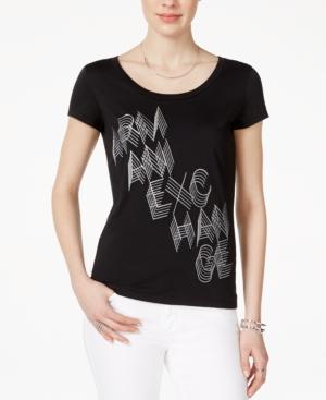 Armani Exchange Logo Graphic T-shirt