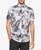 Calvin Klein Men's Fractured Floral Print Shirt
