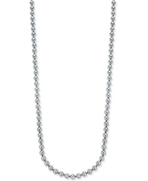 Charter Club Silver-tone Gray Imitation Pearl Long Necklace, Only At Macy's