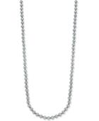 Charter Club Silver-tone Gray Imitation Pearl Long Necklace, Only At Macy's