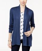 Style & Co. Multiway Long-sleeve Cardigan, Only At Macy's