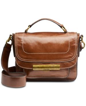 Calvin Klein Wendy Leather Small Top Handle Crossbody