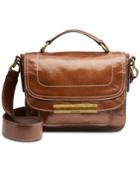 Calvin Klein Wendy Leather Small Top Handle Crossbody