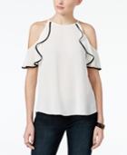 Bcx Juniors' Ruffled Off-the-shoulder Top