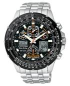 Citizen Men's Eco-drive Skyhawk Atomic Stainless Steel Bracelet Watch 45mm Jy0000-53e