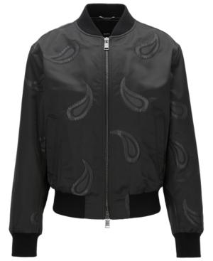 Boss Men's Paisley Bomber Jacket