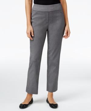 Alfred Dunner Petite Theater District Straight-leg Pants