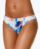Vince Camuto Santorini Floral-print Classic Bikini Bottoms Women's Swimsuit