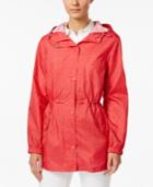 Charter Club Packable Rain Jacket, Created For Macy's