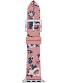 Kate Spade New York Pink Floral Silicone Apple Watch Strap