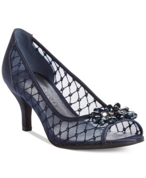 Karen Scott Maralyn Peep-toe Evening Pumps, Created For Macy's Women's Shoes
