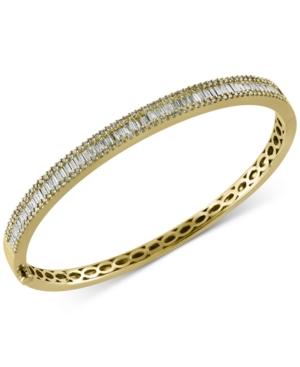 Classique By Effy Diamond Diamond Bangle In 14k White Or Yellow Gold (1-9/10 Ct. T.w.)