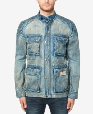 Buffalo David Bitton Men's Jistanzi Vintage Denim Jacket