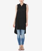 Catherine Malandrino High-low Pocketed Tunic