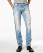 Guess Slim-straight Fit Destroyed Jeans