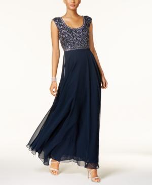 J Kara Hand-beaded Gown