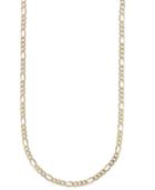 Figaro Chain 22 Necklace In 14k Gold
