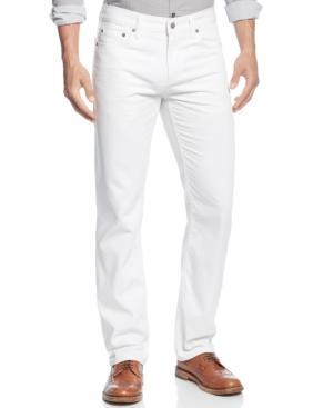Alfani Jeans, Ridge Straight Leg Jean