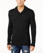 American Rag Men's Mix Stitch Shawl Sweater, Created For Macy's