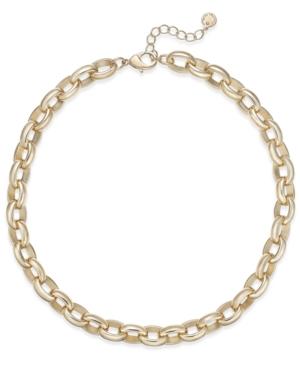 Charter Club Gold-tone Large Link Necklace, Created For Macy's
