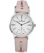 Lucky Brand Women's Ventana Blush Cut Out Leather Strap Watch 34mm