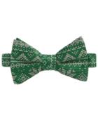 Whimsical Shop Men's Fair Isle Snowflake Bow Tie, Only At Macy's