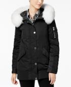 1 Madison Expedition Fox-fur-trim Bomber Coat
