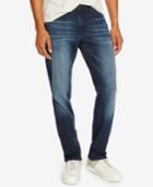 Kenneth Cole Reaction Men's Straight-fit Dark Indigo Wash Jeans