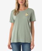 O'neill Juniors' Cotton Sunflower Graphic-print T-shirt